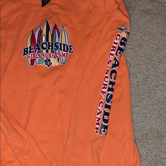 Beachside Girls Surf Camp Long Sleeve Tee - Picture 2 of 4